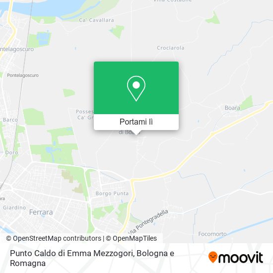 Mappa Punto Caldo di Emma Mezzogori