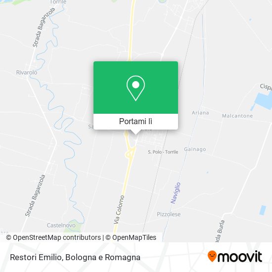 Mappa Restori Emilio