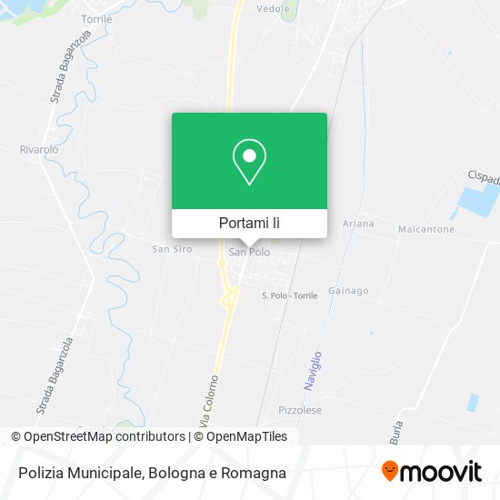 Mappa Polizia Municipale
