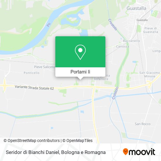 Mappa Seridor di Bianchi Daniel
