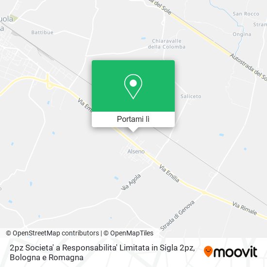 Mappa 2pz Societa' a Responsabilita' Limitata in Sigla 2pz