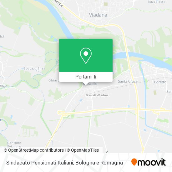 Mappa Sindacato Pensionati Italiani