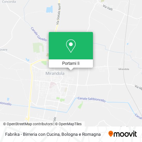 Mappa Fabrika - Birreria con Cucina