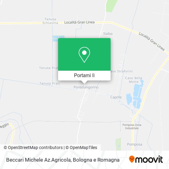 Mappa Beccari Michele Az.Agricola