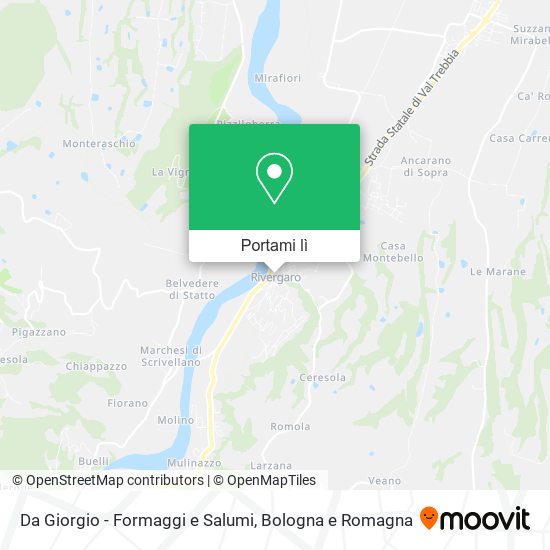 Mappa Da Giorgio - Formaggi e Salumi