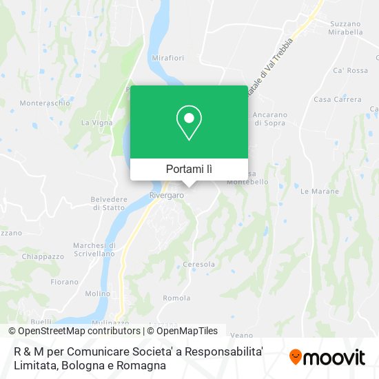 Mappa R & M per Comunicare Societa' a Responsabilita' Limitata