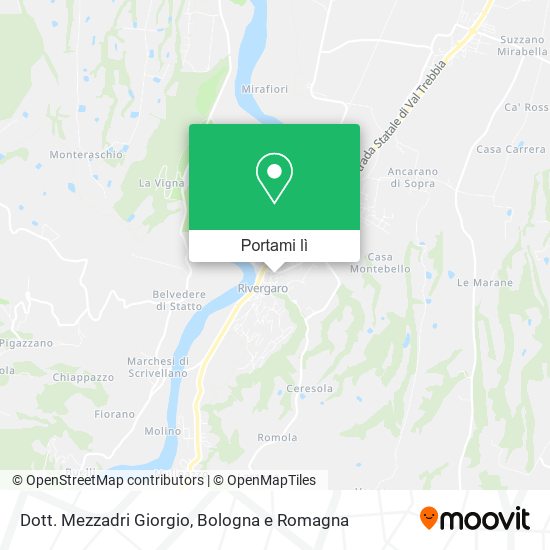 Mappa Dott. Mezzadri Giorgio