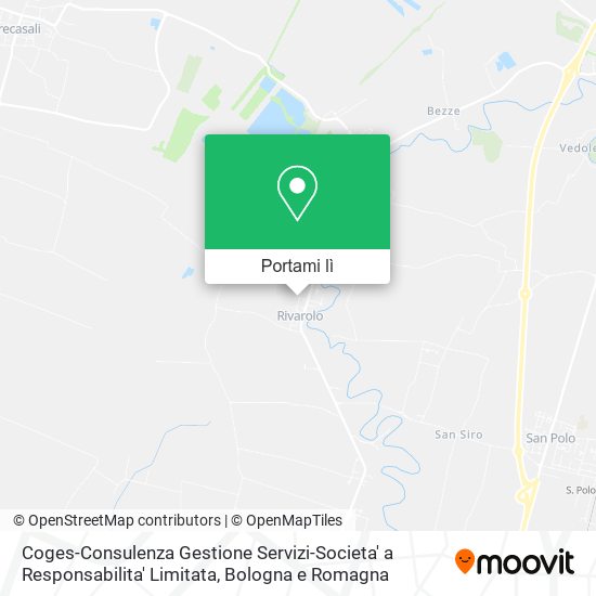 Mappa Coges-Consulenza Gestione Servizi-Societa' a Responsabilita' Limitata