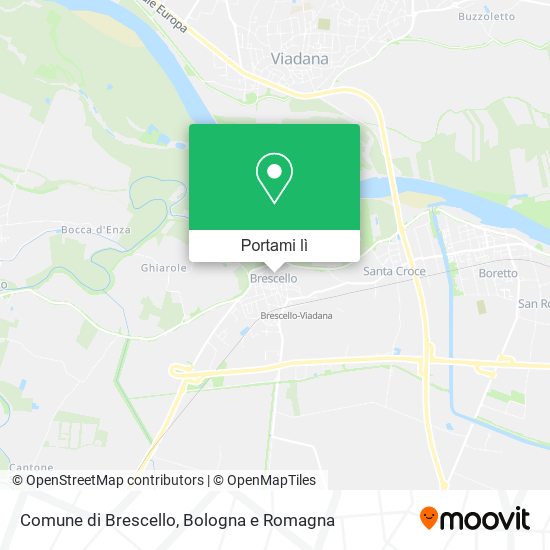 Mappa Comune di Brescello