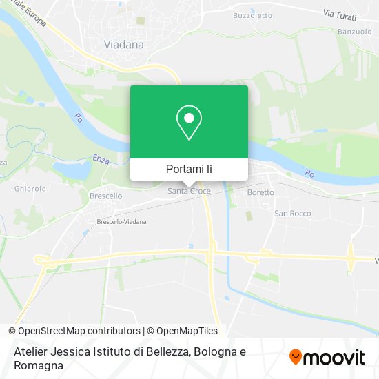 Mappa Atelier Jessica Istituto di Bellezza