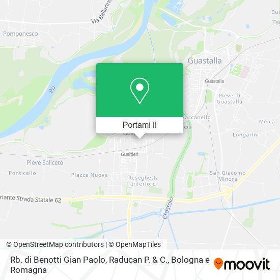 Mappa Rb. di Benotti Gian Paolo, Raducan P. & C.