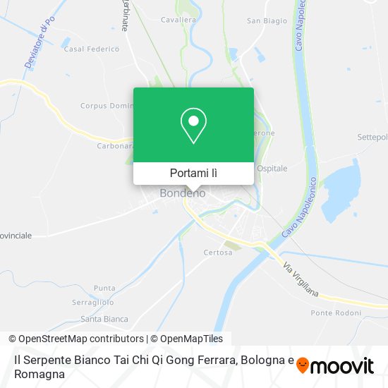 Mappa Il Serpente Bianco Tai Chi Qi Gong Ferrara