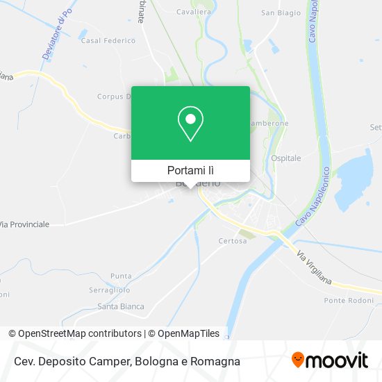Mappa Cev. Deposito Camper
