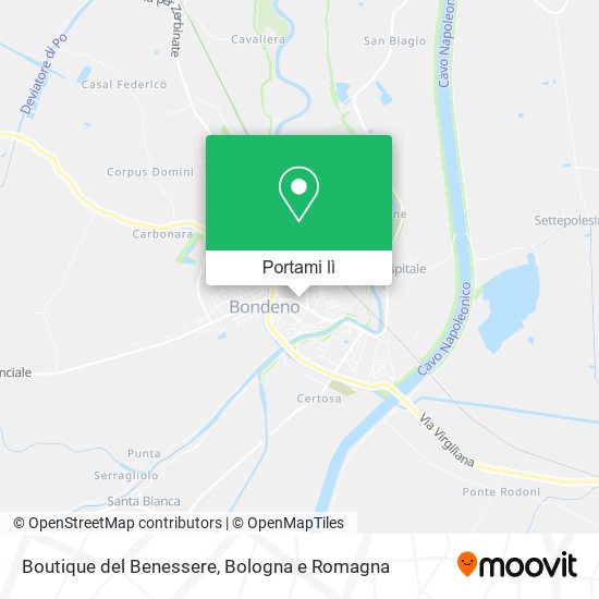 Mappa Boutique del Benessere