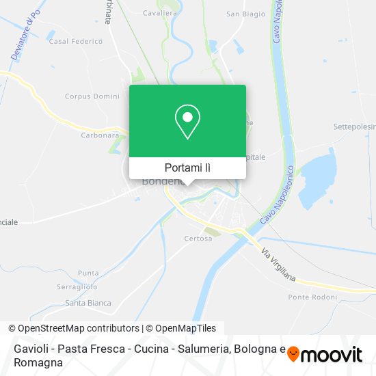 Mappa Gavioli - Pasta Fresca - Cucina - Salumeria
