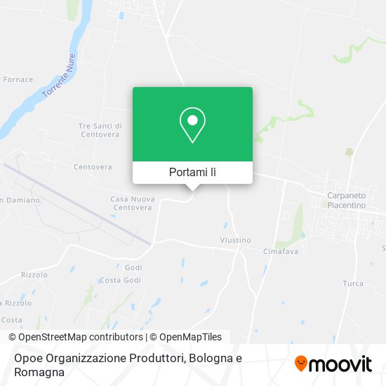Mappa Opoe Organizzazione Produttori