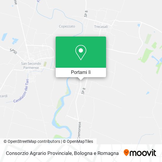 Mappa Consorzio Agrario Provinciale
