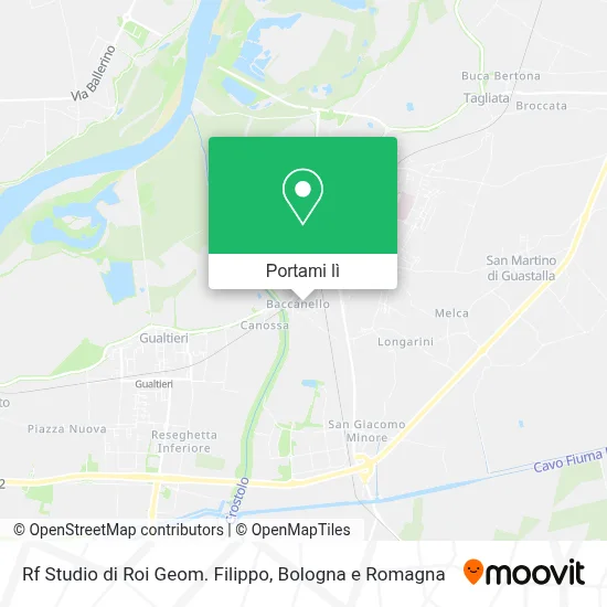 Mappa Rf Studio di Roi Geom. Filippo