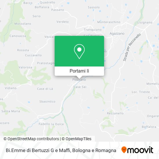 Mappa Bi.Emme di Bertuzzi G e Maffi