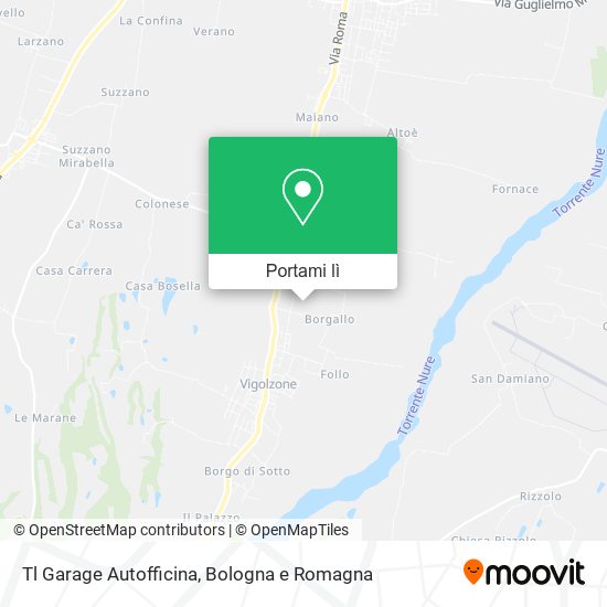 Mappa Tl Garage Autofficina