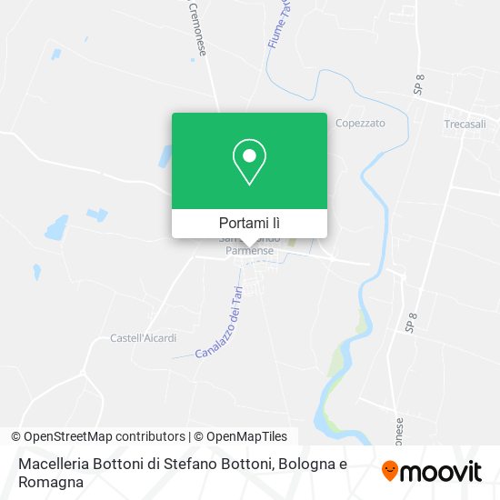 Mappa Macelleria Bottoni di Stefano Bottoni