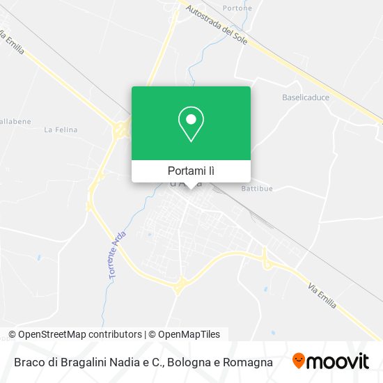 Mappa Braco di Bragalini Nadia e C.