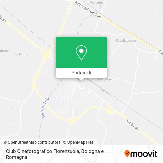 Mappa Club Cinefotografico Fiorenzuola