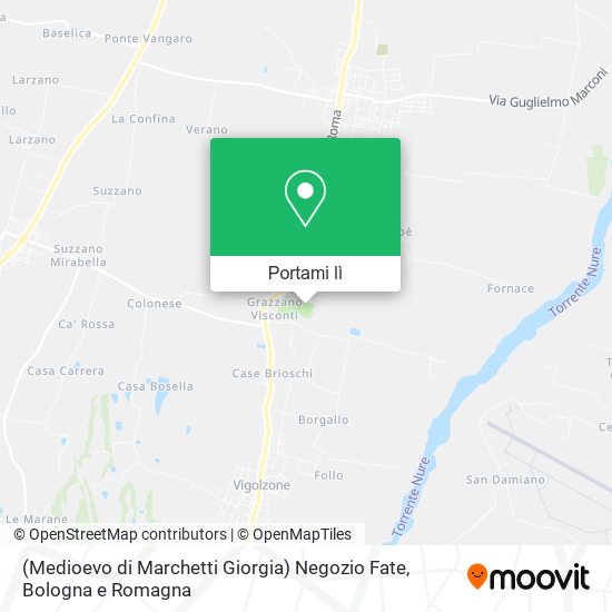 Mappa (Medioevo di Marchetti Giorgia) Negozio Fate