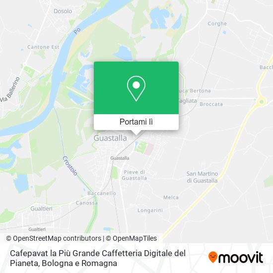 Mappa Cafepavat la Più Grande Caffetteria Digitale del Pianeta