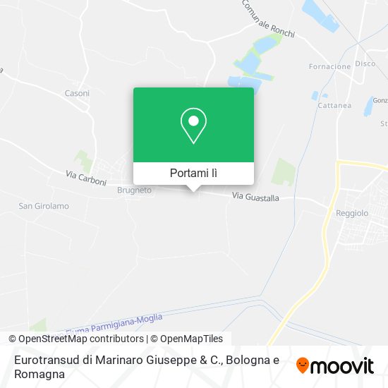 Mappa Eurotransud di Marinaro Giuseppe & C.