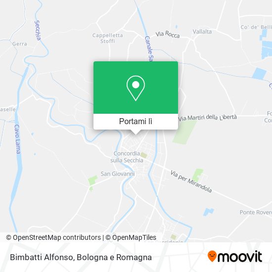 Mappa Bimbatti Alfonso