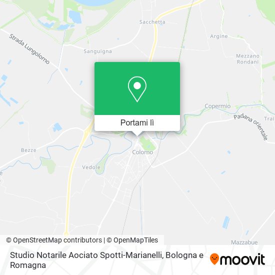Mappa Studio Notarile Aociato Spotti-Marianelli