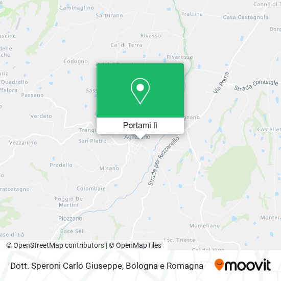 Mappa Dott. Speroni Carlo Giuseppe