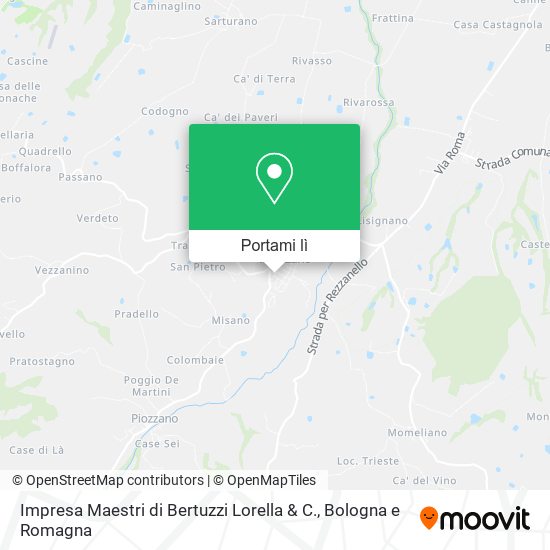 Mappa Impresa Maestri di Bertuzzi Lorella & C.