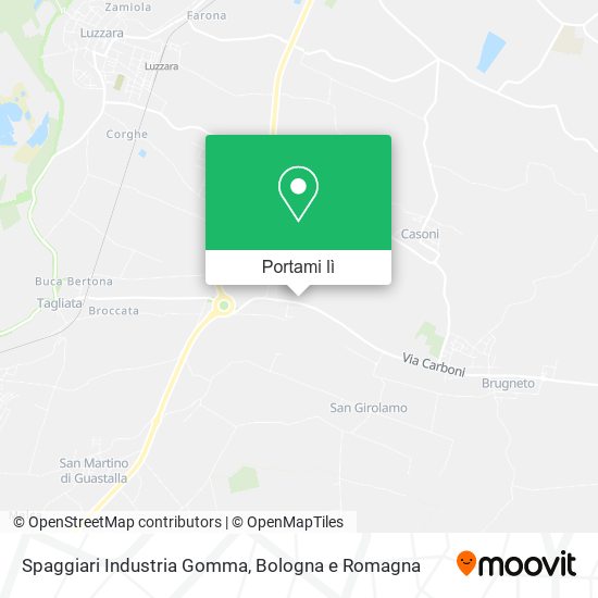 Mappa Spaggiari Industria Gomma