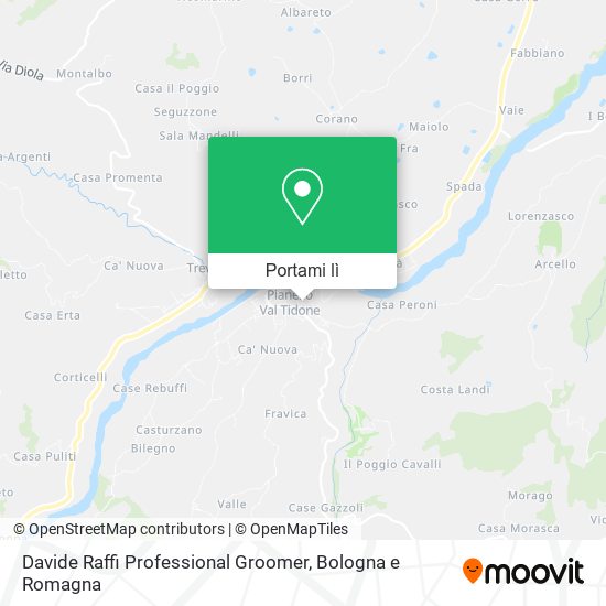 Mappa Davide Raffi Professional Groomer