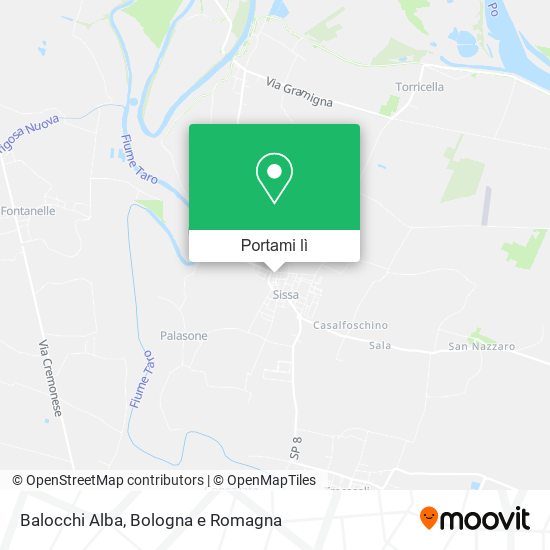 Mappa Balocchi Alba