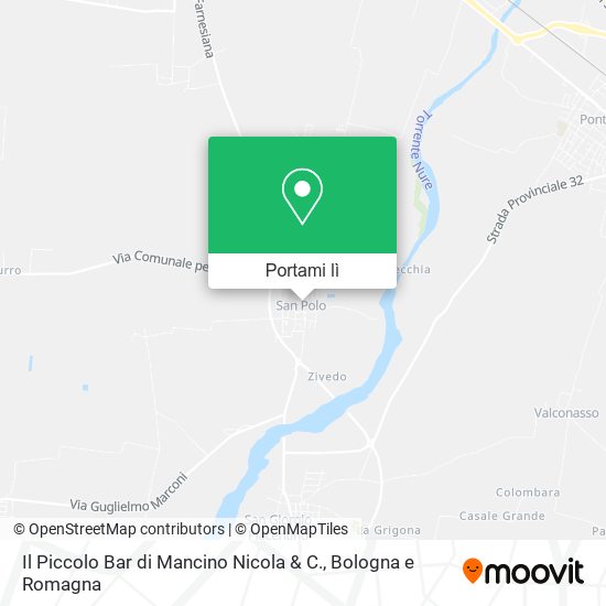 Mappa Il Piccolo Bar di Mancino Nicola & C.