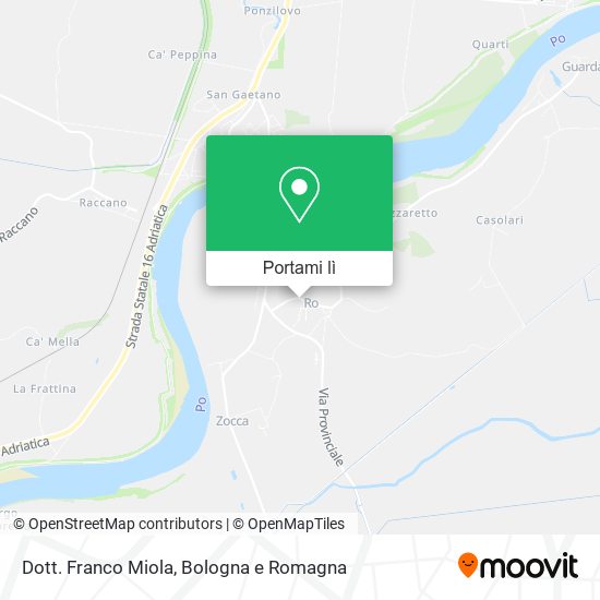 Mappa Dott. Franco Miola