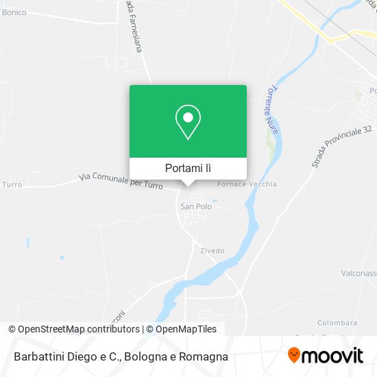 Mappa Barbattini Diego e C.