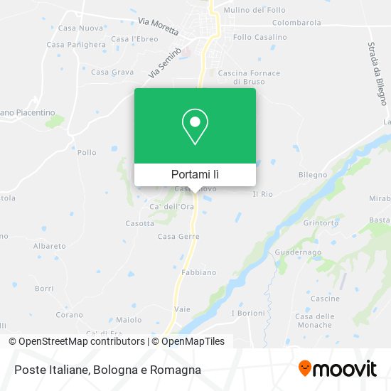 Mappa Poste Italiane