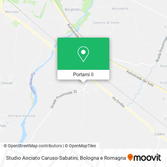 Mappa Studio Aociato Caruso-Sabatini