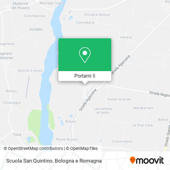 Mappa Scuola San Quintino