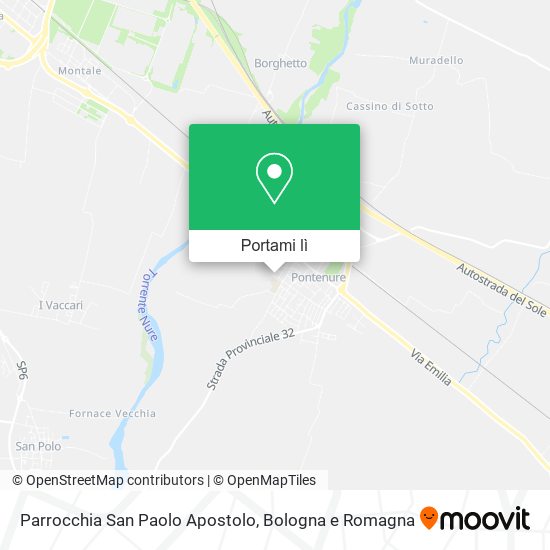 Mappa Parrocchia San Paolo Apostolo