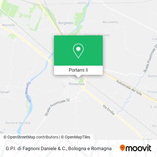 Mappa G.P.I. di Fagnoni Daniele & C.