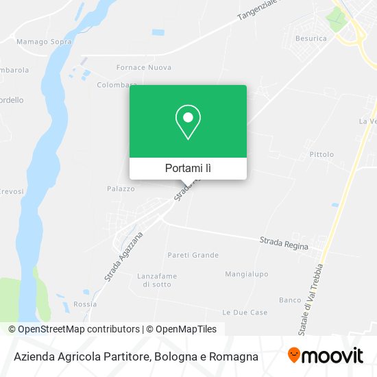 Mappa Azienda Agricola Partitore