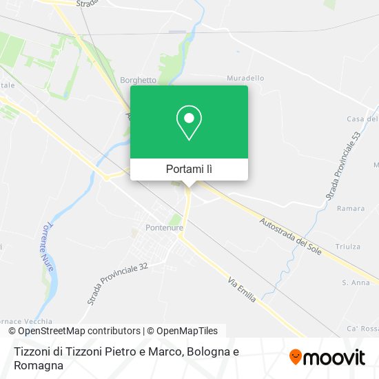 Mappa Tizzoni di Tizzoni Pietro e Marco