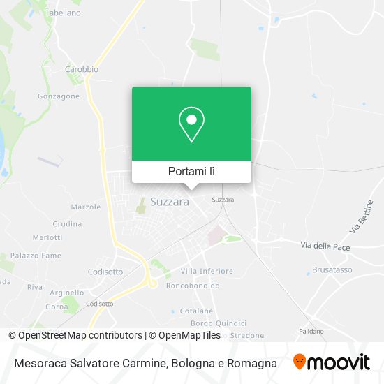 Mappa Mesoraca Salvatore Carmine