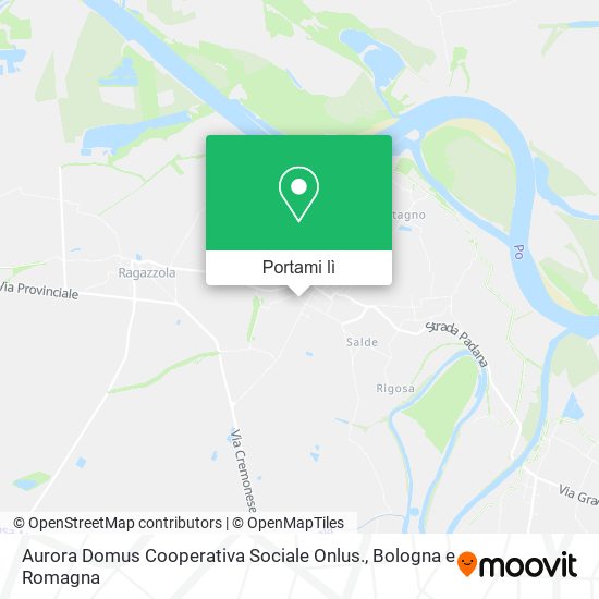 Mappa Aurora Domus Cooperativa Sociale Onlus.