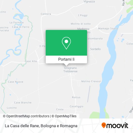 Mappa La Casa delle Rane